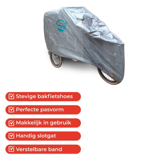 CUHOC Topkwaliteit Diamond Bakfietshoes Voor Grotere - Bakfiets Hoes