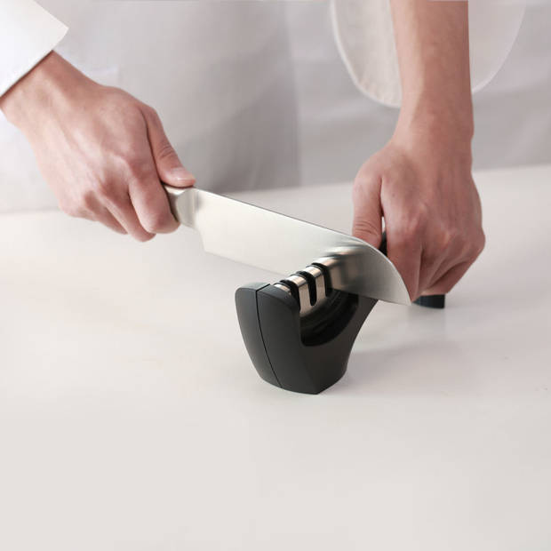 Messenslijper voor klein mes en grote messen - Messen doortrekslijper