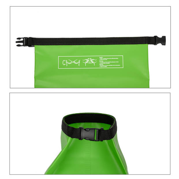 Waterdichte Tas Ocean Pack 15L - Waterproof Dry Bag Sack - Schoudertas