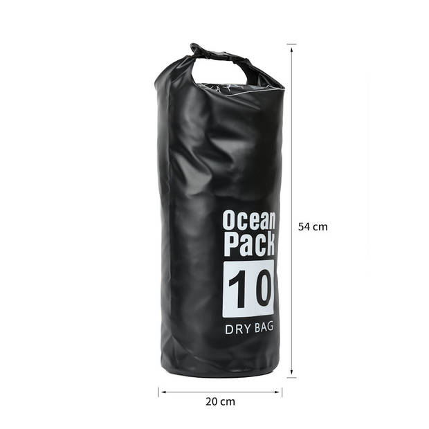 Waterdichte Tas Ocean Pack 10L - Waterproof Dry Bag Sack - Schoudertas