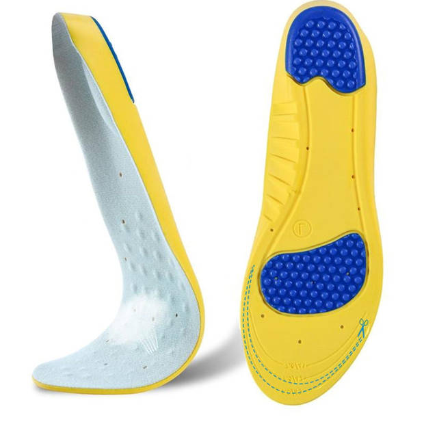 Comfortabele Gel-Foam SPORT Inlegzooltjes voor Indoor en Outdoor Sport