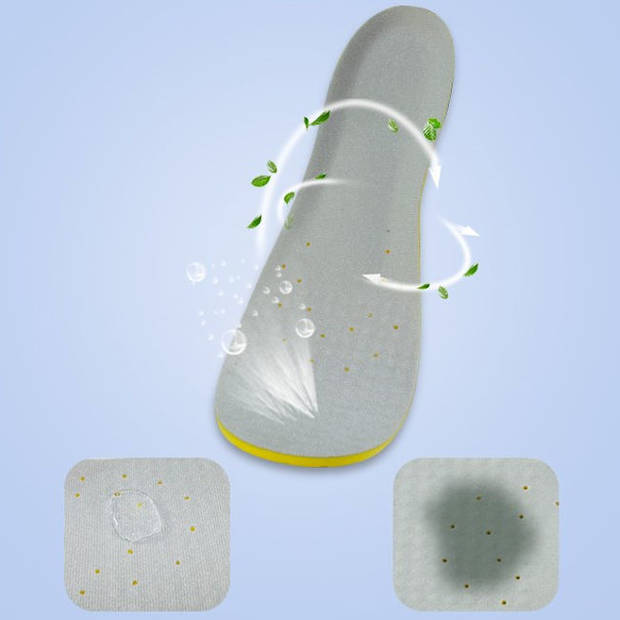 Comfortabele Foam SPORT Inlegzooltjes voor Indoor en Outdoor Sport -