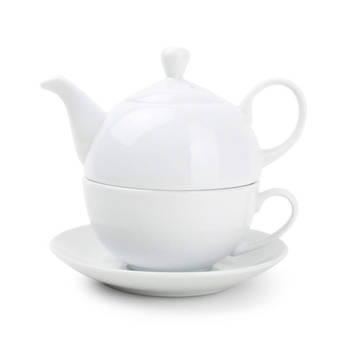 BonBistro Tea for one Theepot Sam - Wit - 450 ml