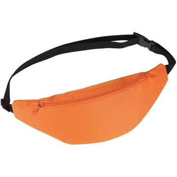 Heuptas/fanny pack oranje met verstelbare band - Heuptassen