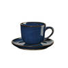 ASA Selection Espresso Kop en Schotel Saisons Midnight Blue 90 ml