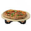 Boska Pizza Party Hot Stone - Pizzasteen & onderstel - Houd pizza warm