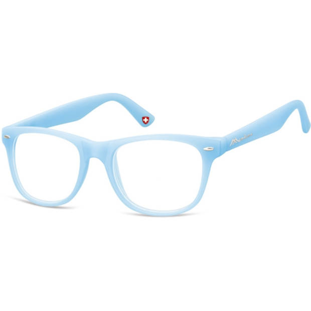 Montana leesbril MR67 lichtblauw sterkte +3.50