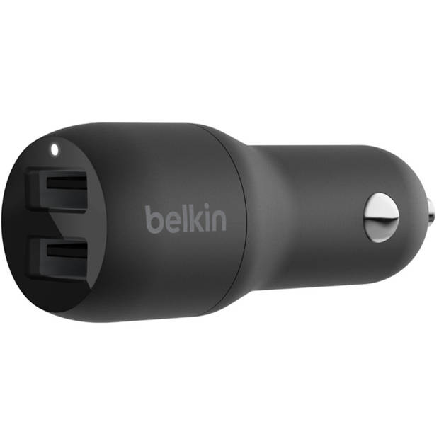 Belkin Boost?Charge™ Dual USB Car Charger - 24W - Zwart