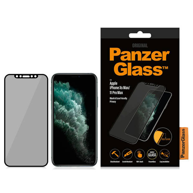 PanzerGlass Case Friendly Privacy Screenprotector voor iPhone 11 Pro Max / Xs Max