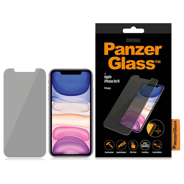 PanzerGlass Privacy Screenprotector voor de iPhone 11 / iPhone Xr
