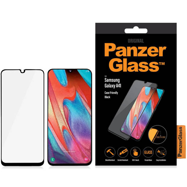 PanzerGlass Case Friendly Screenprotector voor de Samsung Galaxy A41