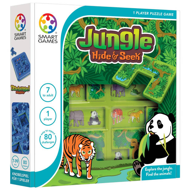 SmartGames Jungle Hide & Seek (80 opdrachten)