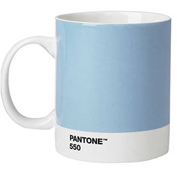 Pantone mok 375 ml porselein lichtblauw