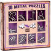 Eureka Metal Puzzle set - 10 Metal Puzzles Set Purple (only available in display 52473355)