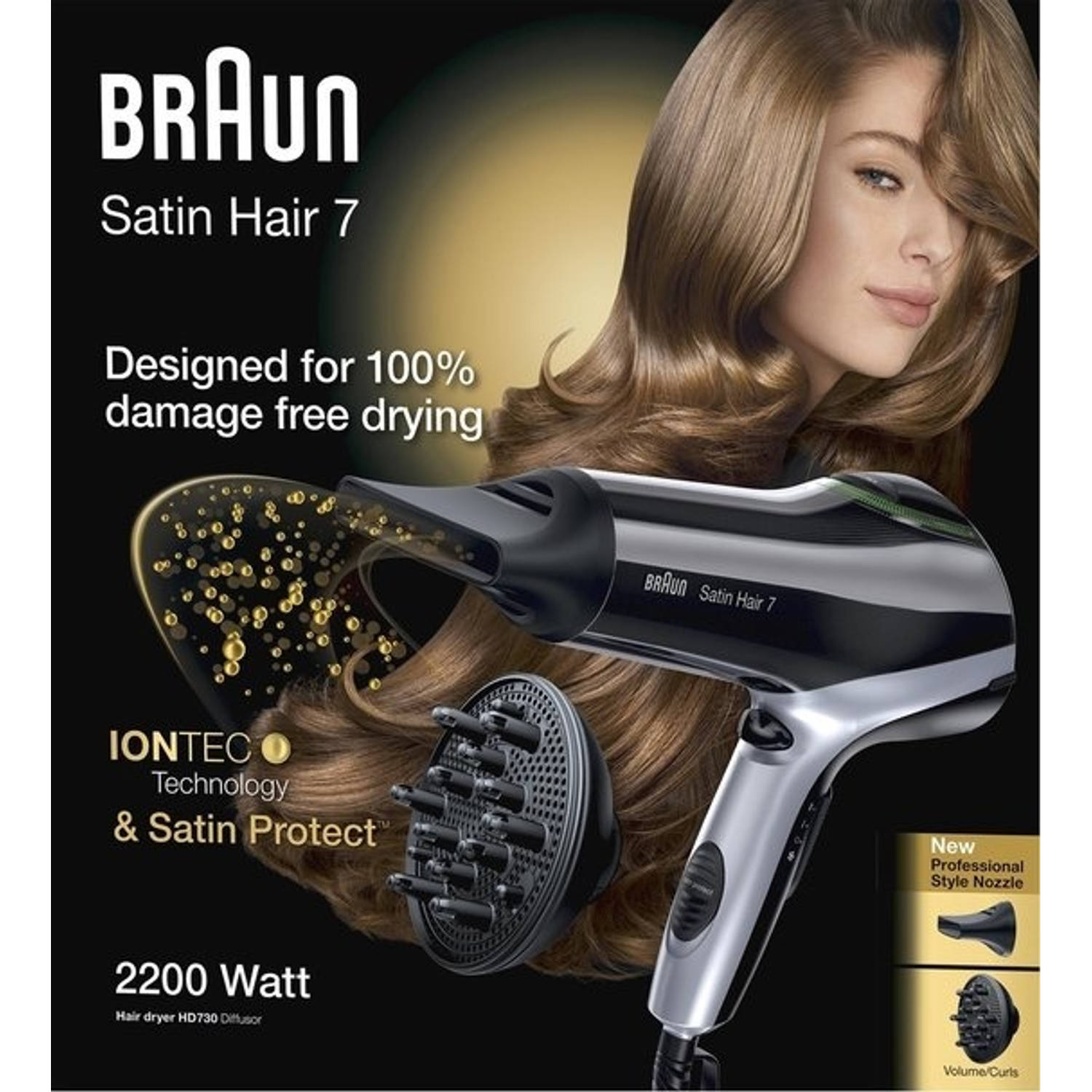 land bijtend Verstoring Braun Satin Hair 7 HD 730 Fohn | Blokker