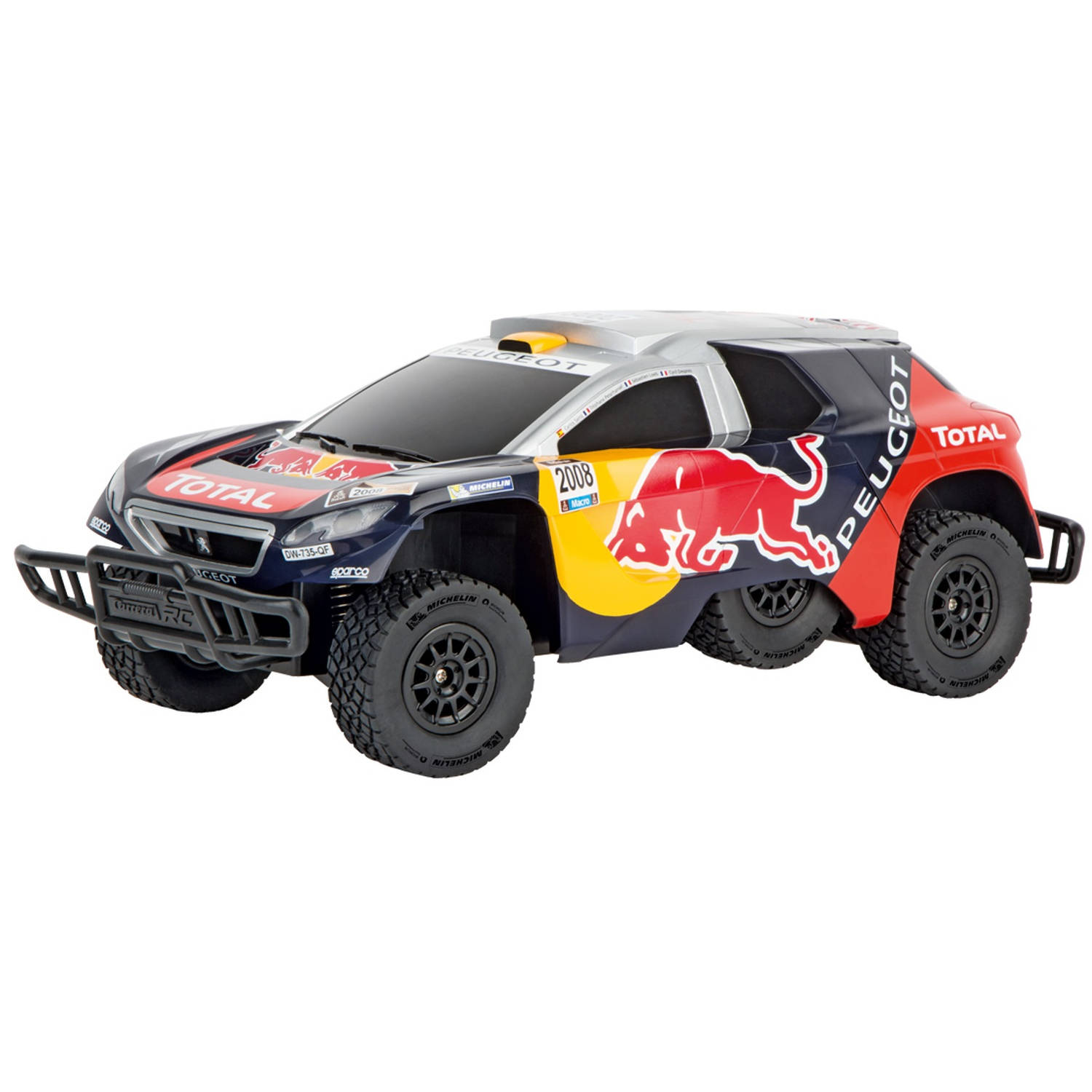 Carrera auto RC Peugeot 08 Red Bull 2,4 GHz 1:16 5-delig