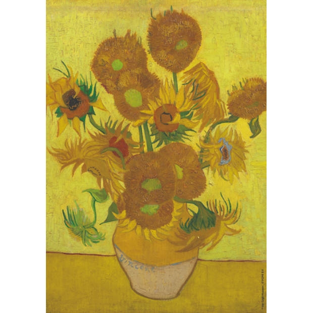 Boska Kaasschaaf Van Gogh - Keramiek - Zonnebloemen