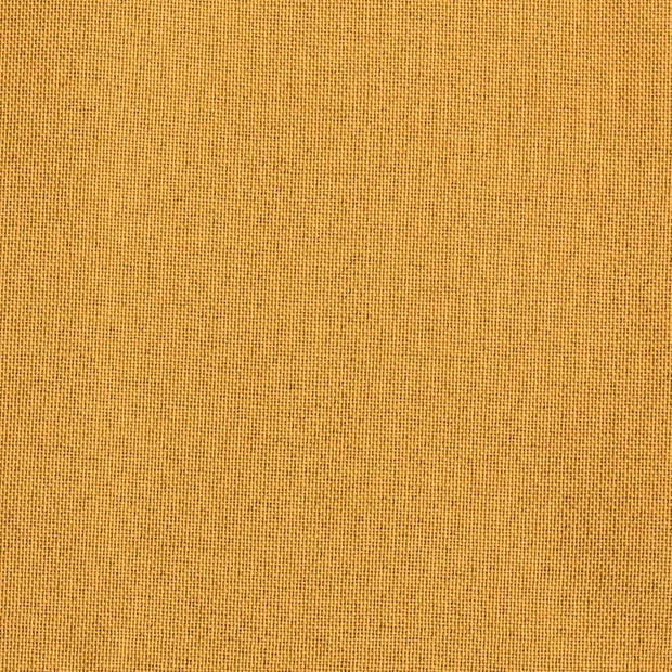 vidaXL Gordijnen linnen-look verduisterend ogen 2 st 140x175 cm geel