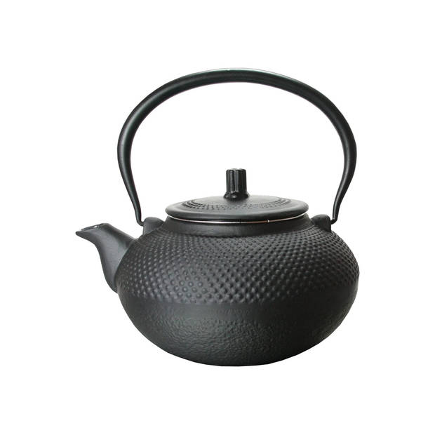 Sakura Tea Theepot - Gietijzer - Zwart - 1.5 liter