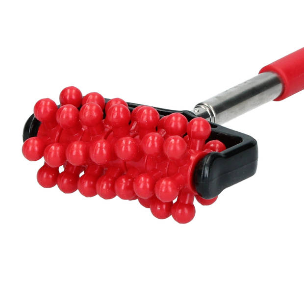 Banzaa Massage Roller met Uitschuifbare Stick Rood