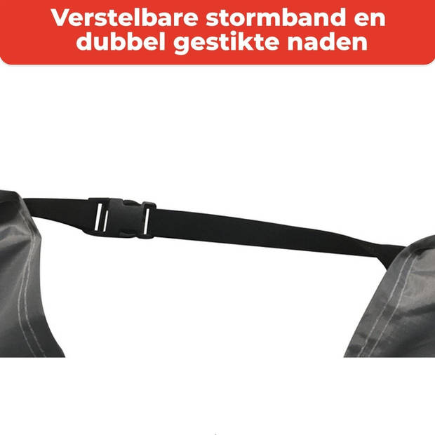 Motorhoes waterdicht 245*105*125 cm (XL ) stofvrij / ademend / RED Label
