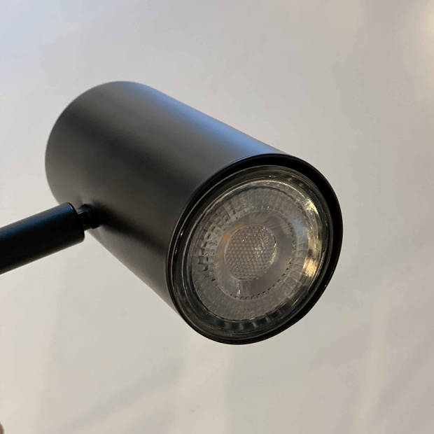 Highlight Vloerlamp Burgos 3 lichts H 160 cm zwart