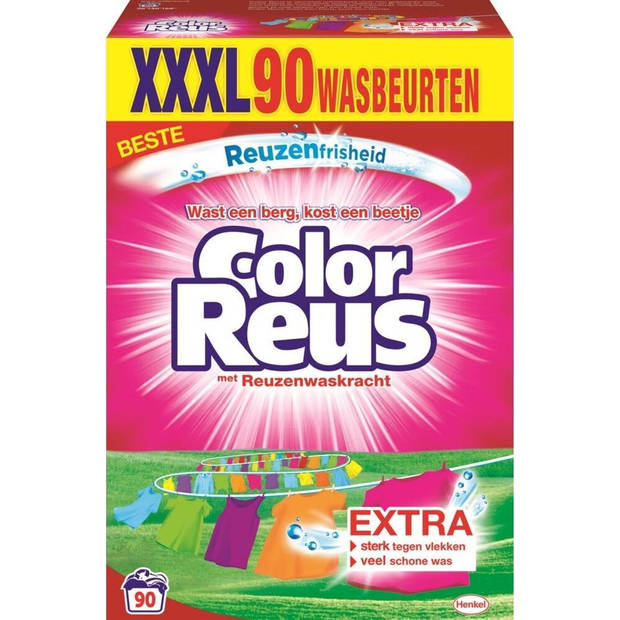 Color Reus Waspoeder - 90 Wasbeurten
