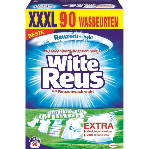 Witte Reus Waspoeder - 90 Wasbeurten