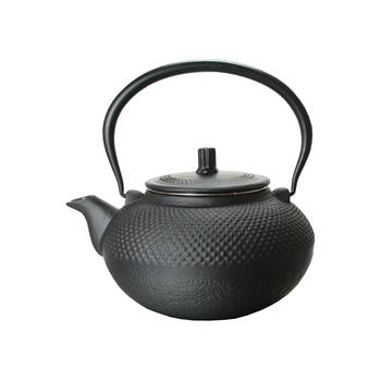 Sakura Tea Theepot - Gietijzer - Zwart - 1.5 liter