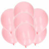 Lichtroze party ballonnen 30x stuks - Ballonnen