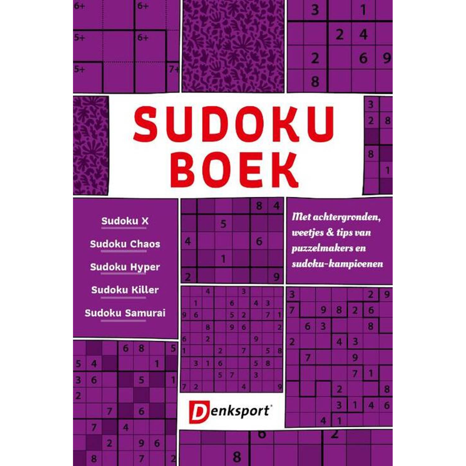 Denksport Sudoku puzzelboek. Denksport, Paperback