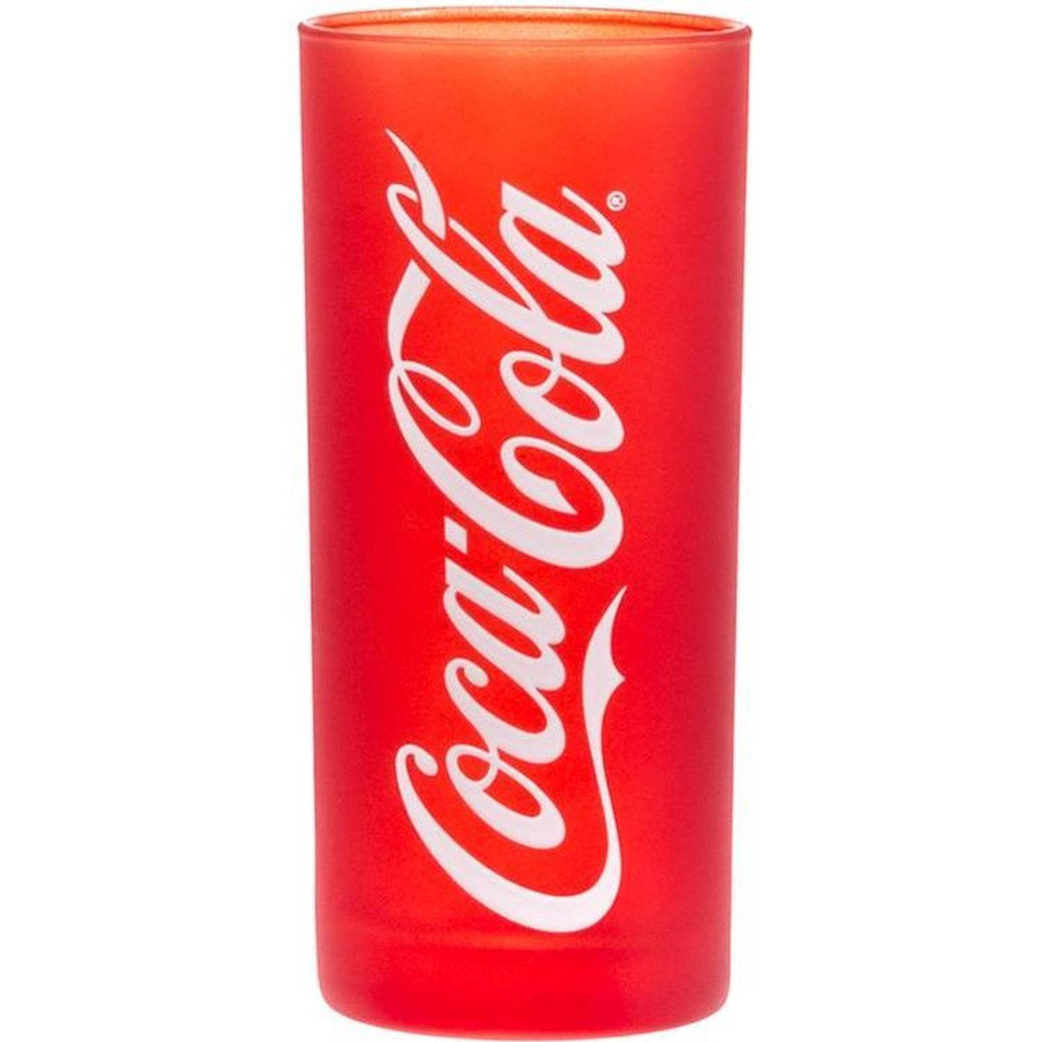 Luminarc Coca Cola longdrinkglas - Frozen rood - 27 cl - Set-4