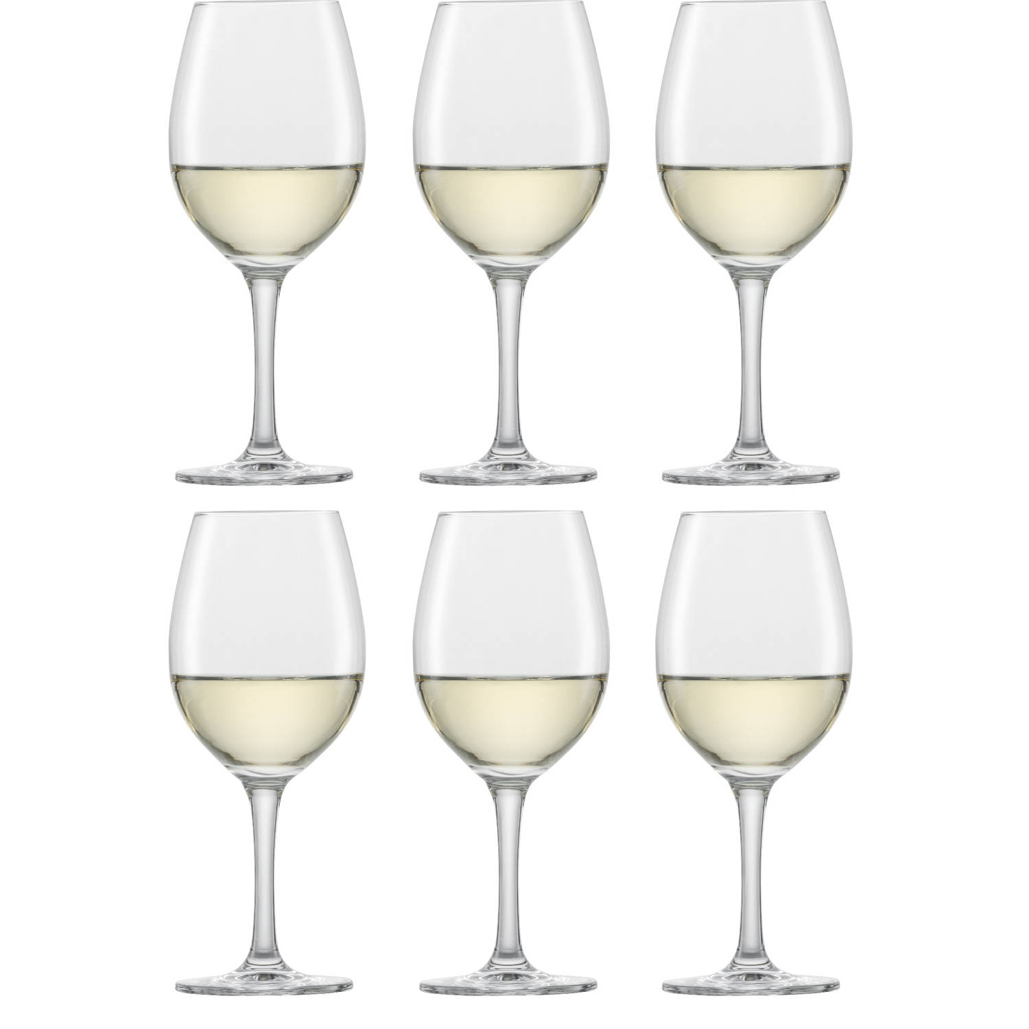Erfgenaam aantrekken Split Schott Zwiesel Witte Wijnglazen Banquet 300 ml - 6 Stuks | Blokker