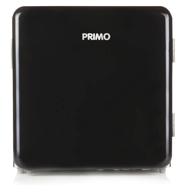 PRIMO PR110RKB Mini retrokoelkast - 47L - A+/F - Zwart