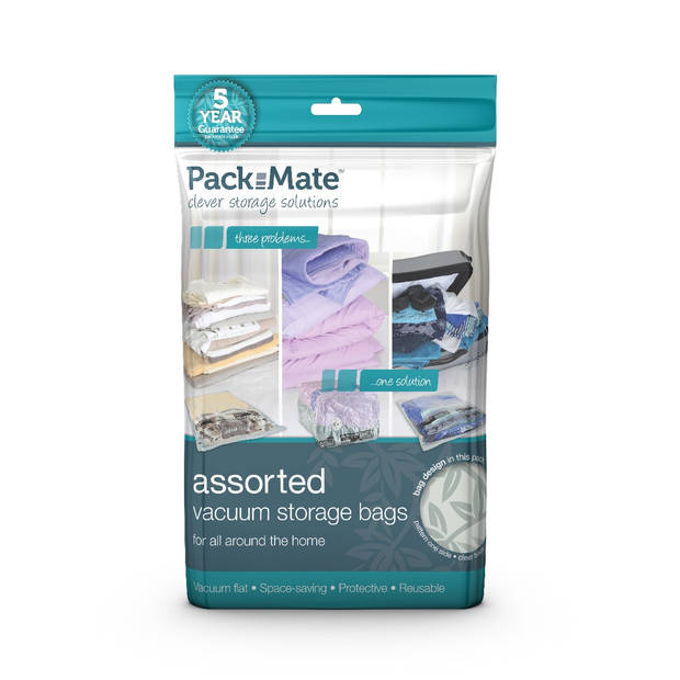PackMate - Vacuüm Opbergzak - 4-delige set