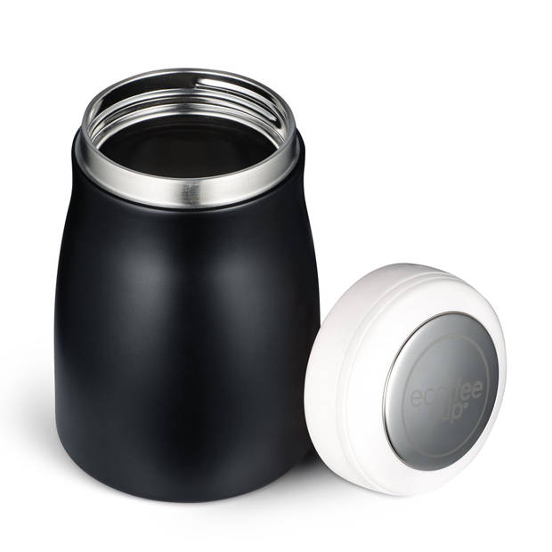 Ecoffee Cup Kerr & Napier - Softail Short Warm/Koud Dubbelwandig Thermosfles - 500 ml - Zwart