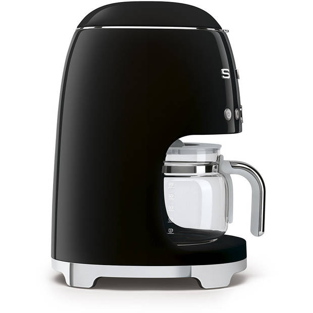 SMEG Filter-koffiezetapparaat - 1050 W - zwart - 1.4 liter - DCF02BLEU