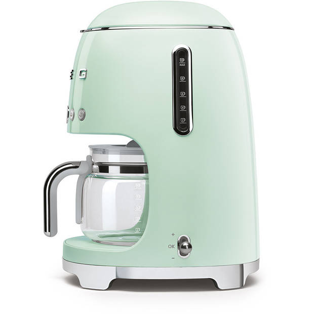 SMEG Filter-koffiezetapparaat - 1050 W - watergroen - 1.4 liter - DCF02PGEU