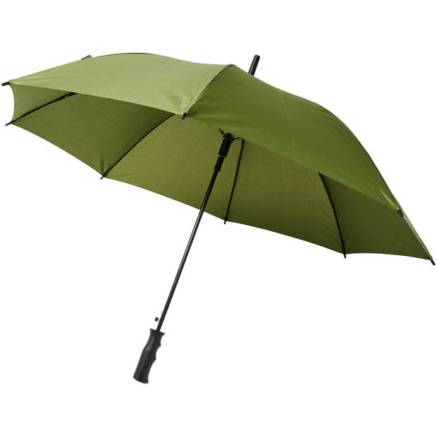 Groene grote storm paraplu van 105 cm doorsnede stormproof - Paraplu's