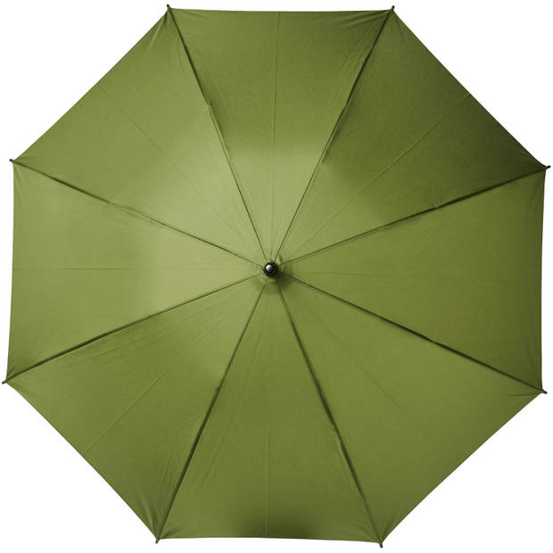 Groene grote storm paraplu van 105 cm doorsnede stormproof - Paraplu's