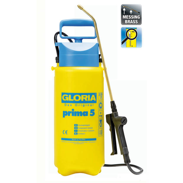 Gloria Drukspuit 5 liter - Prima 5
