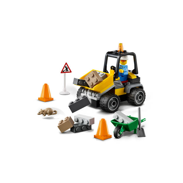 LEGO City Wegenbouwtruck 60284