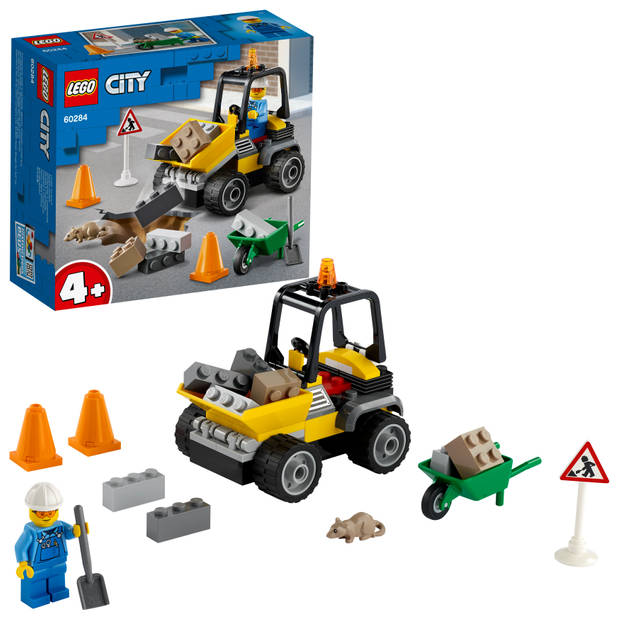 LEGO City Wegenbouwtruck 60284
