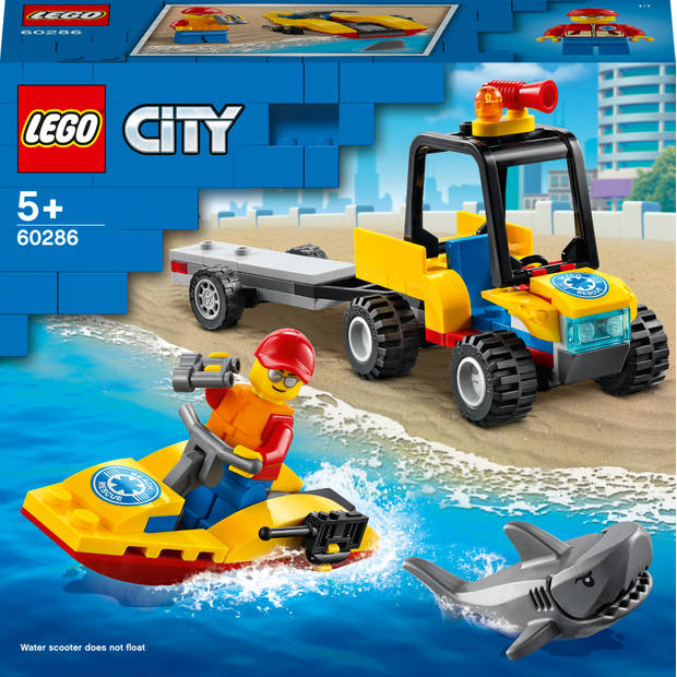 Lego City ATV strandredding 60286