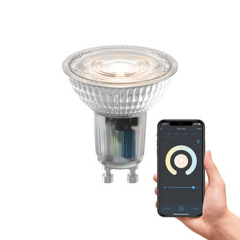 Calex Slimme LED Lamp - GU10 - Wifi Lichtbron - Warm Wit - 4.9W