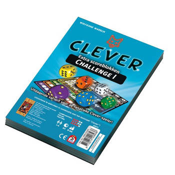 999 Games dobbelspel Clever Challenge Scoreblok