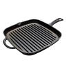 Svenska Living Grillpan vierkant - gietijzer - zwart - D26 cm - Grilpannen