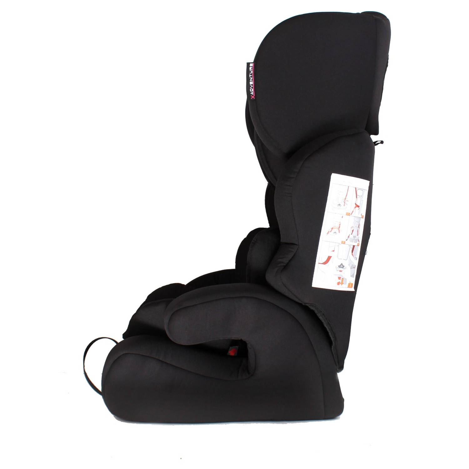 XAdventure Autostoel Premium 9-36kg Zwart Blokker