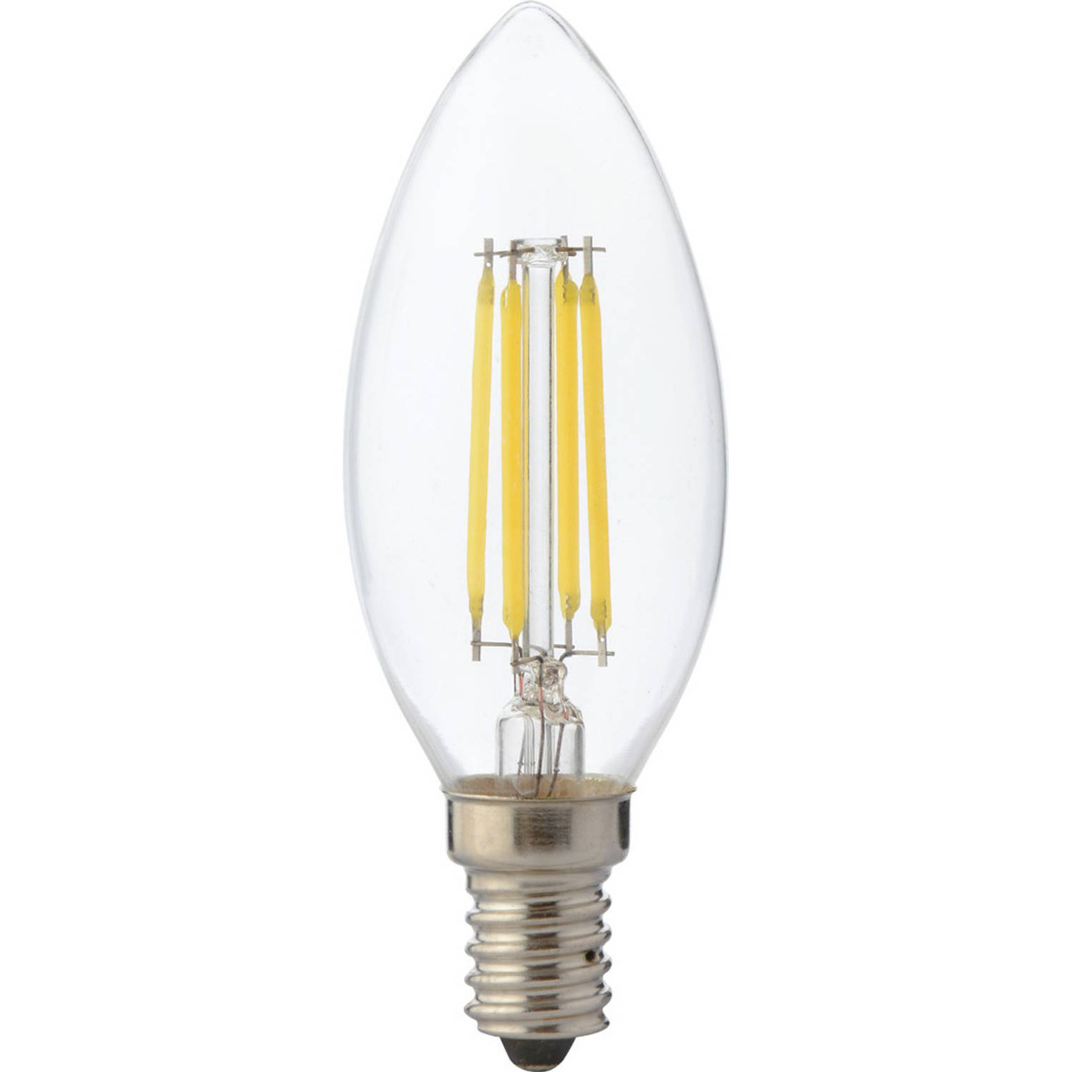 voeden jaloezie Melodrama LED Lamp - Kaarslamp - Filament - E14 Fitting - 4W Dimbaar - Warm Wit 2700K  | Blokker