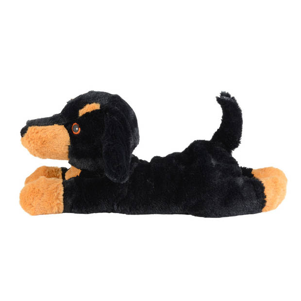 Warmte/magnetron opwarm knuffel tekkel hond - Opwarmknuffels
